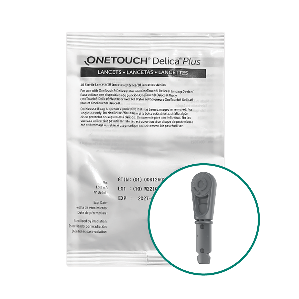 Lancettes OneTouch® Delica® Plus
