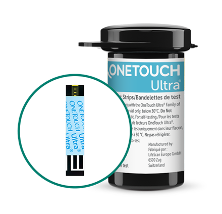 Bandelettes de test OneTouch® Ultra®