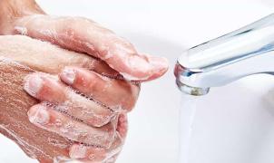 Washing hands