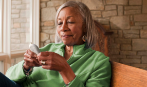 Woman with meter
