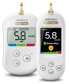 OneTouch Verio Reflect® Meter and OneTouch Verio Flex® Meter