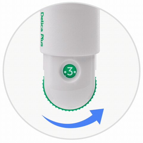 Adjust lancet depth Adjust lancet depth