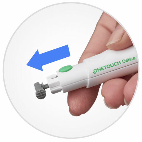 Eject the lancet Eject the lancet