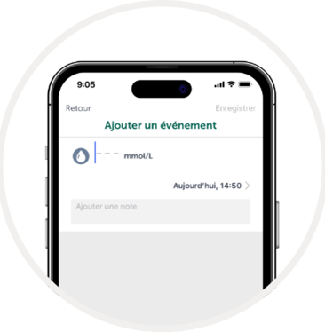 Entrez le résultat affiché sur votre lecteur
