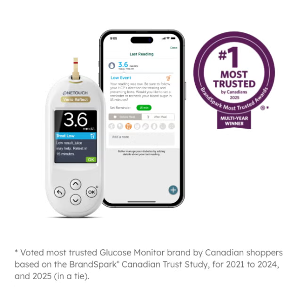 OneTouch Verio Reflect® meter