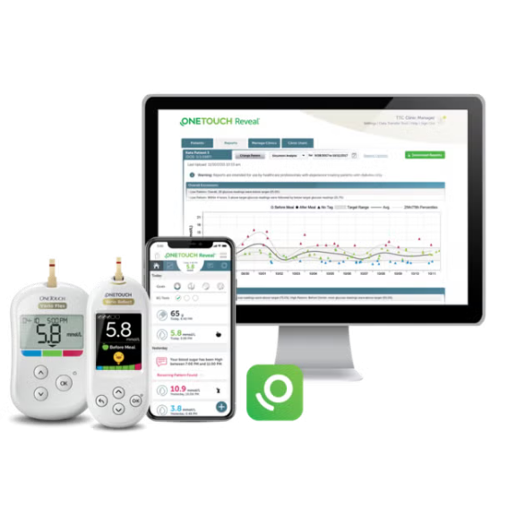 OneTouch Reveal® mobile and web apps