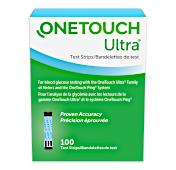 OneTouch Ultra® diabetic test strips